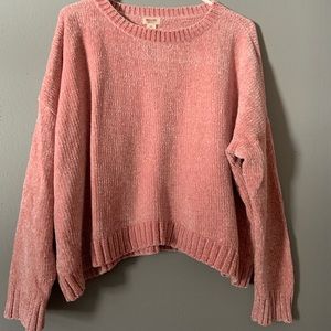 Pink sweater